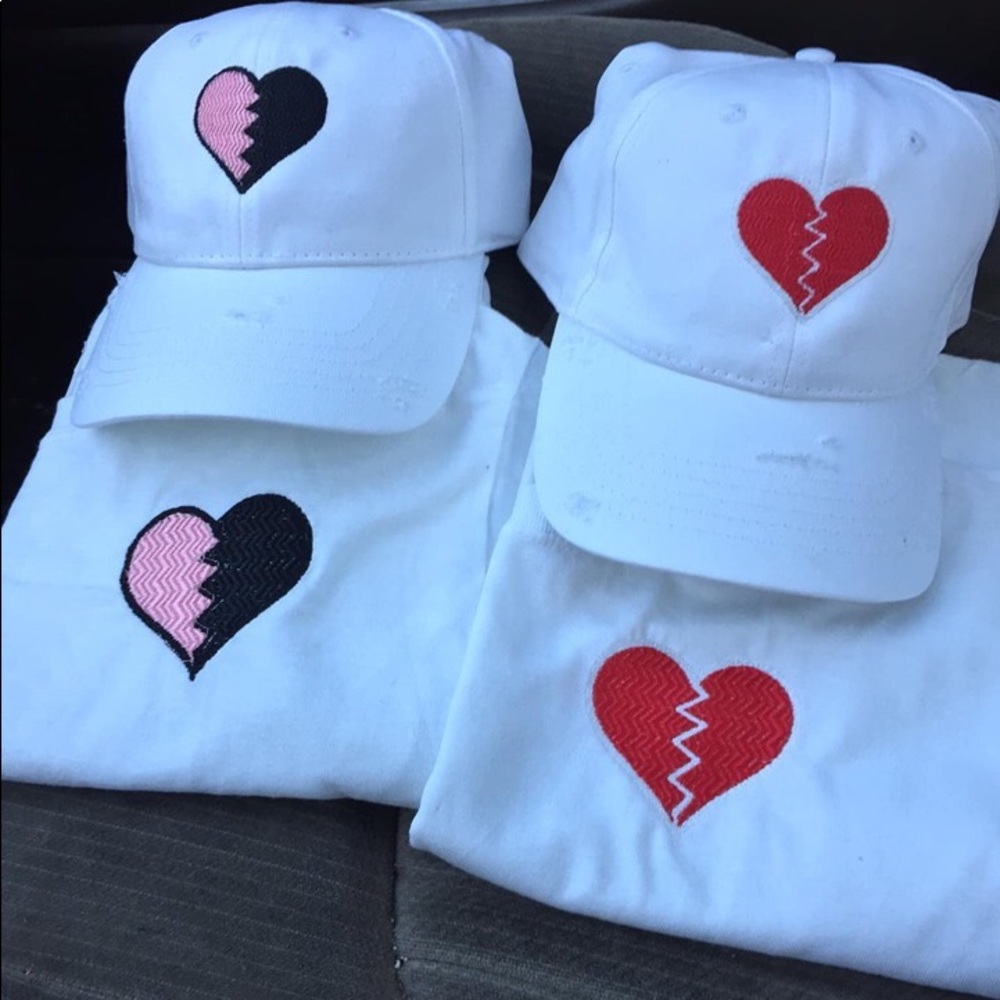 Tough Love Tshirt and hat half outfit
